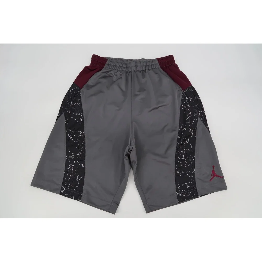 Jordan Son Of Mars Basketball Shorts Mens Medium Gray Black Speckled Jumpman